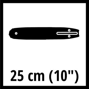 25 cm Pole Saw Guide Bar, 1.3 mm