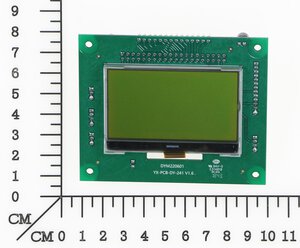 Steuerplatine mit LCD-Display