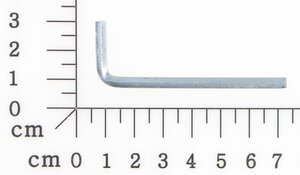 Hexagon socket key B 4mm