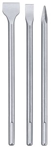 3-pc. SDS-Max Chisel Set, 400 mm