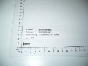 Kunststoffschr. ST4.2*13