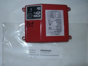 Capacitor Box Cover