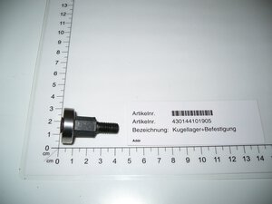 Kugellager+Befestigung