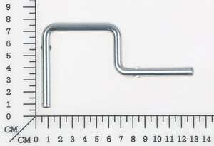 Front wheel axle(left)