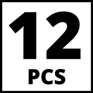 12-pc. Sandpaper Set, 132 x 80 mm