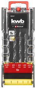 3-pc. Drill Bit Cassette Set