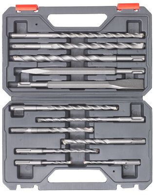 SDS-Plus Drill/Chisel Set 12pc