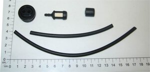 Benzinfilter mit Schlauch