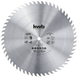 Circular saw blades for bench- and table saws ⌀ 700 x 30 mm