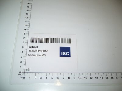 Schraube M3