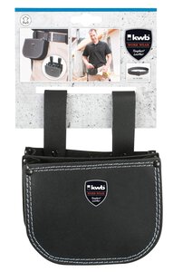 Pochette à clous double avec boucles de ceinture