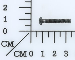 Cross trough pan head screw M4