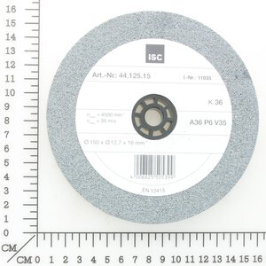 sanding disc coarse grained