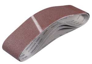 3-tlg. Schleifband-Set, Aluminiumoxid, 100 x 915 mm