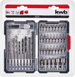 Bit-Bohrerbox 39tlg. L-Box