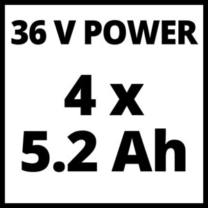 GP-CM 36/52 S Li BL (4x5,2Ah)