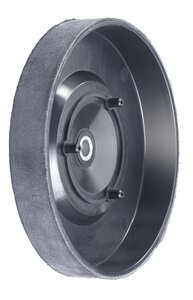 Leather Honing Wheel, Ø 180 x 12.7 x 30 mm