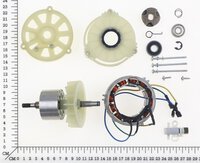 Motor mit Ölpumpe
