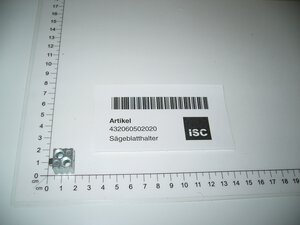 Sägeblatthalter
