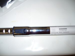 telescope tube chrome coated