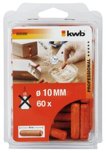 Vorgeleimte Holzdübel