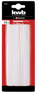 Hot Glue Sticks, 24 pcs., 7 x 150 mm