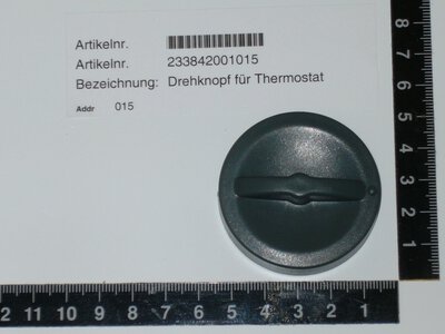 Drehknopf für Thermostat