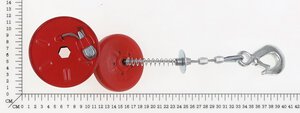 Stahlseil 18m mit Trommel