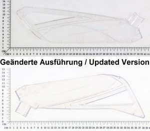 Sägeblattschutz links