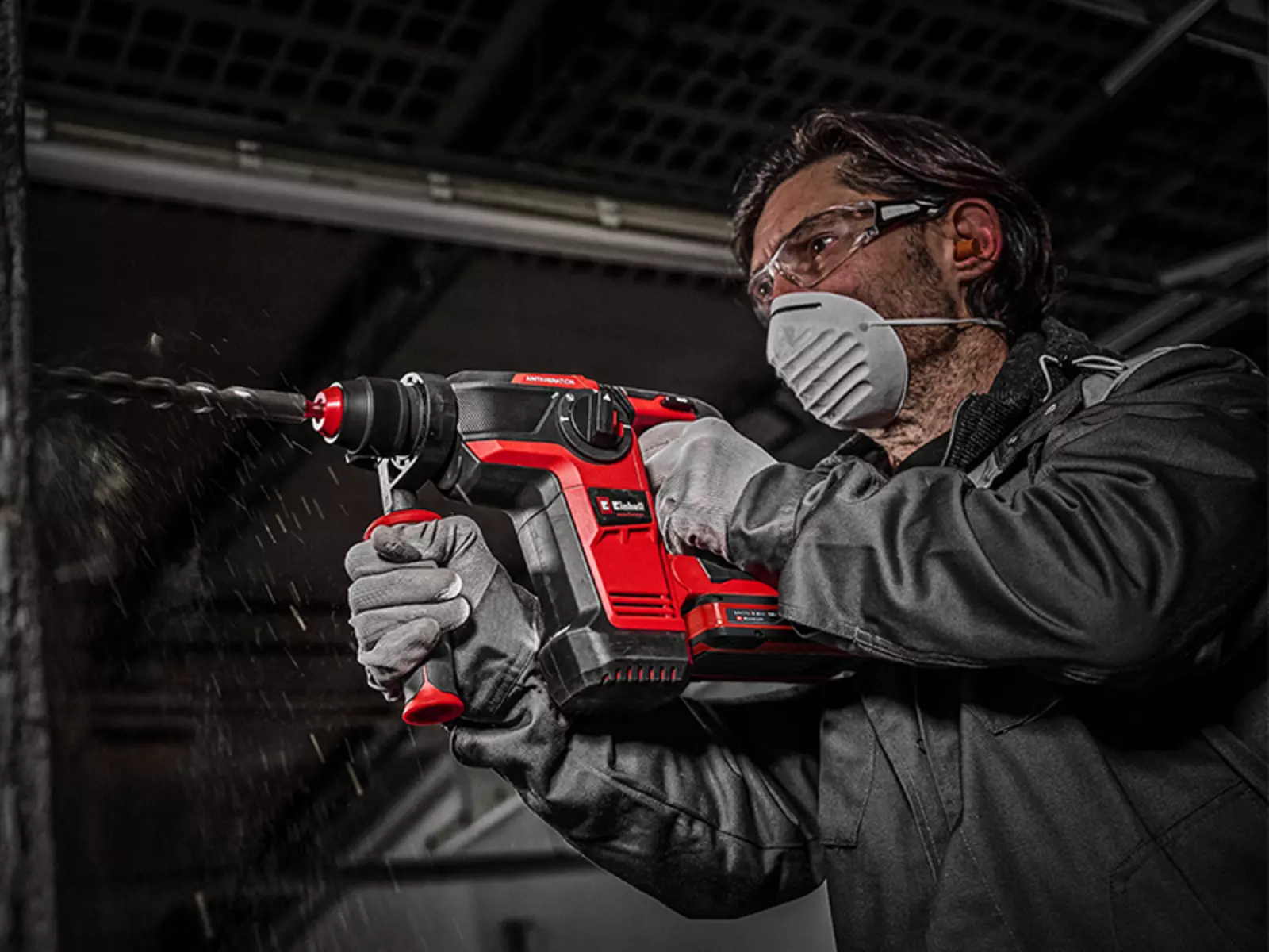 Cordless-rotary-hammer