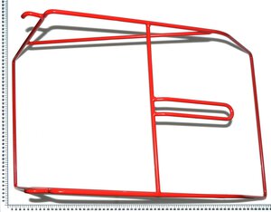 Grass basket holder