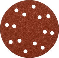 QUICK-STICK Schleifscheiben, HOLZ & METALL, Edelkorund, Ø 150 mm, gelocht, SB