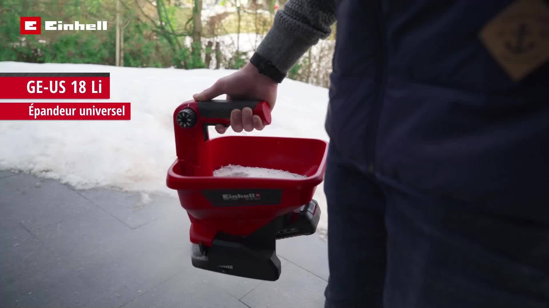 Einhell Épandeur universel GE-US 18 Li-Solo Power X-Change